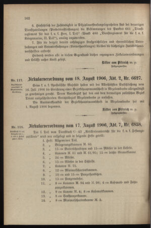 Verordnungsblatt für das Kaiserlich-Königliche Heer 19060828 Seite: 2