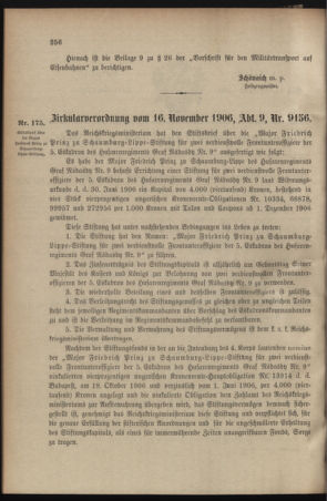 Verordnungsblatt für das Kaiserlich-Königliche Heer 19061117 Seite: 2