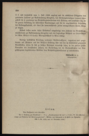 Verordnungsblatt für das Kaiserlich-Königliche Heer 19061117 Seite: 4