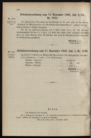 Verordnungsblatt für das Kaiserlich-Königliche Heer 19061123 Seite: 2