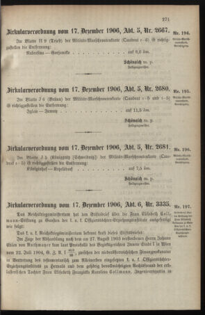 Verordnungsblatt für das Kaiserlich-Königliche Heer 19061218 Seite: 5