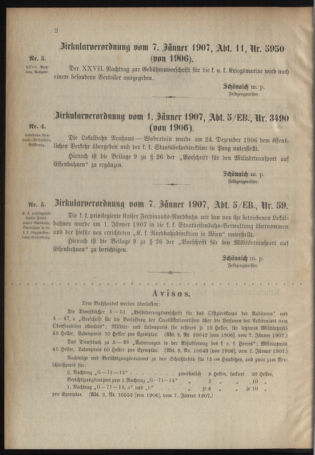 Verordnungsblatt für das Kaiserlich-Königliche Heer 19070108 Seite: 2