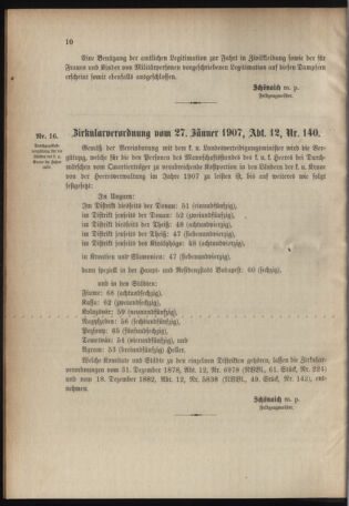 Verordnungsblatt für das Kaiserlich-Königliche Heer 19070128 Seite: 2