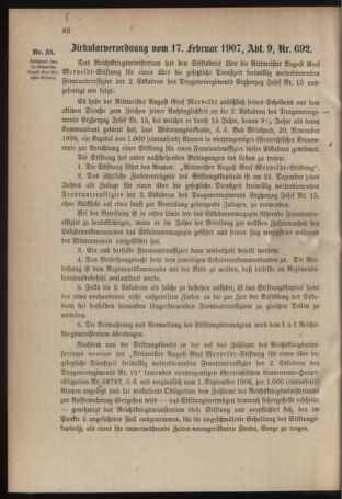 Verordnungsblatt für das Kaiserlich-Königliche Heer 19070218 Seite: 6