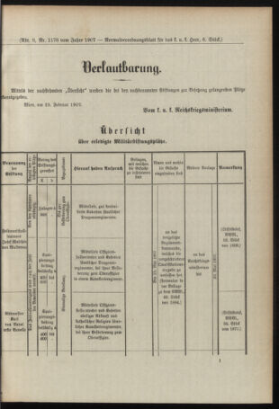 Verordnungsblatt für das Kaiserlich-Königliche Heer 19070226 Seite: 3