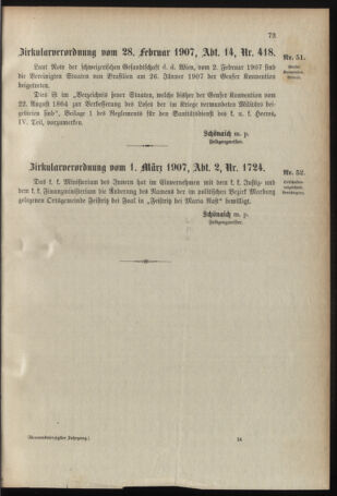 Verordnungsblatt für das Kaiserlich-Königliche Heer 19070308 Seite: 5