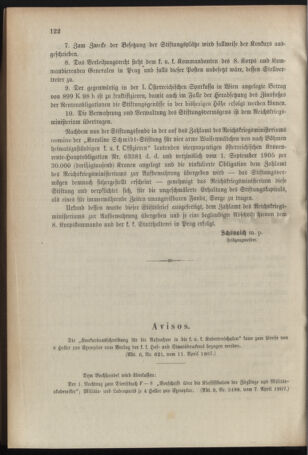 Verordnungsblatt für das Kaiserlich-Königliche Heer 19070418 Seite: 18