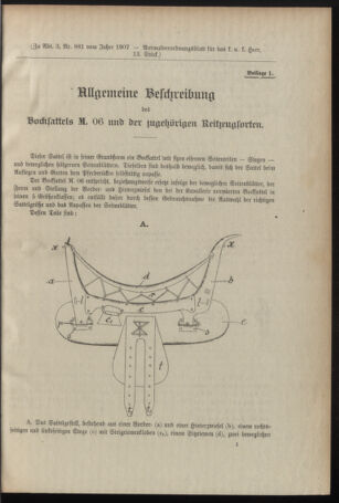 Verordnungsblatt für das Kaiserlich-Königliche Heer 19070427 Seite: 5