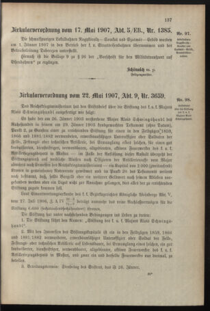 Verordnungsblatt für das Kaiserlich-Königliche Heer 19070528 Seite: 7