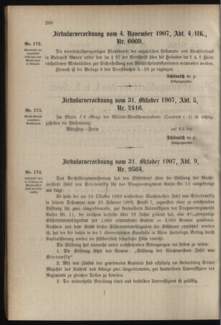 Verordnungsblatt für das Kaiserlich-Königliche Heer 19071108 Seite: 2