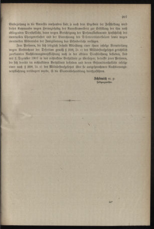 Verordnungsblatt für das Kaiserlich-Königliche Heer 19071126 Seite: 3