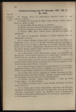 Verordnungsblatt für das Kaiserlich-Königliche Heer 19071207 Seite: 8