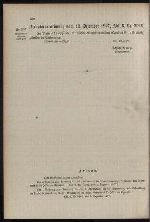 Verordnungsblatt für das Kaiserlich-Königliche Heer 19071218 Seite: 38