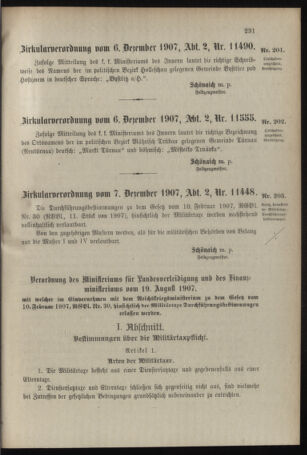 Verordnungsblatt für das Kaiserlich-Königliche Heer 19071218 Seite: 7