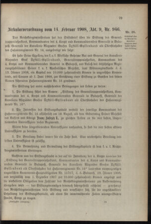 Verordnungsblatt für das Kaiserlich-Königliche Heer 19080218 Seite: 5