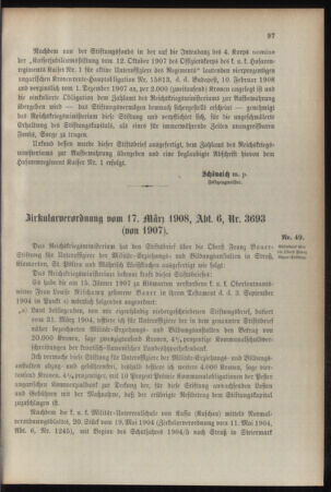 Verordnungsblatt für das Kaiserlich-Königliche Heer 19080328 Seite: 5