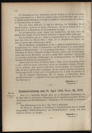 Verordnungsblatt für das Kaiserlich-Königliche Heer 19080428 Seite: 2