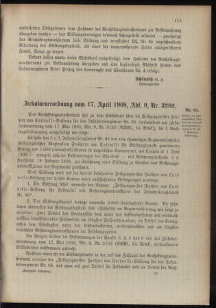 Verordnungsblatt für das Kaiserlich-Königliche Heer 19080428 Seite: 7