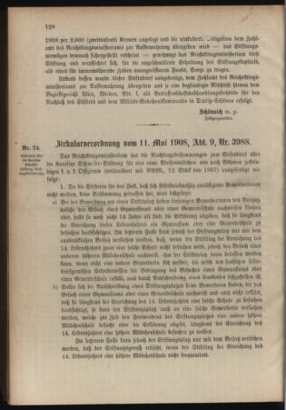 Verordnungsblatt für das Kaiserlich-Königliche Heer 19080518 Seite: 8