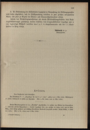 Verordnungsblatt für das Kaiserlich-Königliche Heer 19080518 Seite: 9