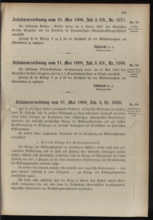 Verordnungsblatt für das Kaiserlich-Königliche Heer 19080527 Seite: 3