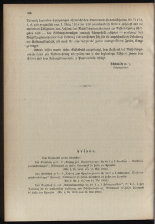 Verordnungsblatt für das Kaiserlich-Königliche Heer 19080527 Seite: 6