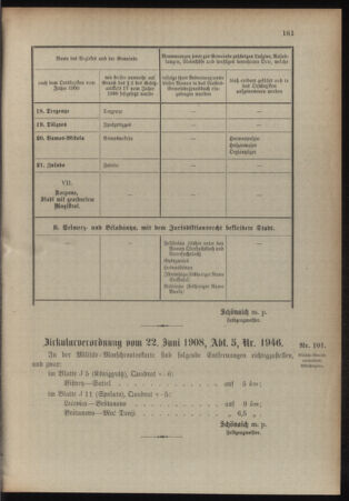 Verordnungsblatt für das Kaiserlich-Königliche Heer 19080627 Seite: 13