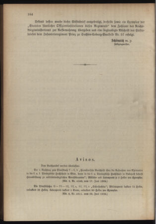 Verordnungsblatt für das Kaiserlich-Königliche Heer 19080627 Seite: 16