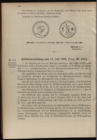 Verordnungsblatt für das Kaiserlich-Königliche Heer 19080718 Seite: 2