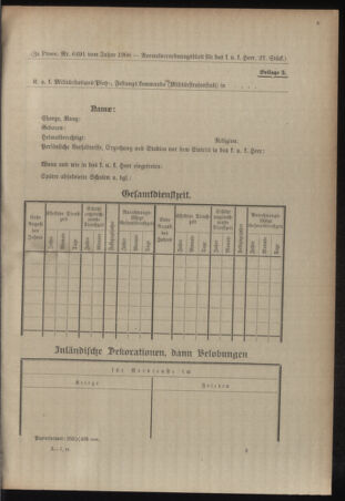 Verordnungsblatt für das Kaiserlich-Königliche Heer 19080808 Seite: 11