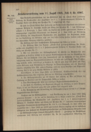 Verordnungsblatt für das Kaiserlich-Königliche Heer 19080818 Seite: 10