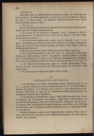 Verordnungsblatt für das Kaiserlich-Königliche Heer 19080818 Seite: 4