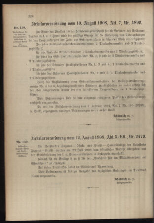 Verordnungsblatt für das Kaiserlich-Königliche Heer 19080818 Seite: 8