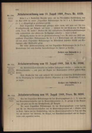 Verordnungsblatt für das Kaiserlich-Königliche Heer 19080828 Seite: 2