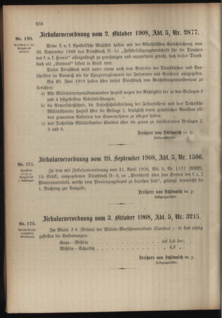 Verordnungsblatt für das Kaiserlich-Königliche Heer 19081008 Seite: 2