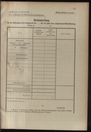 Verordnungsblatt für das Kaiserlich-Königliche Heer 19081028 Seite: 17