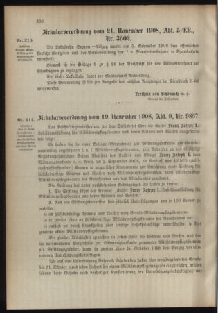 Verordnungsblatt für das Kaiserlich-Königliche Heer 19081128 Seite: 2