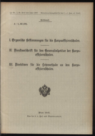 Verordnungsblatt für das Kaiserlich-Königliche Heer 19081218 Seite: 15