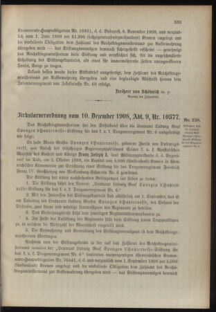 Verordnungsblatt für das Kaiserlich-Königliche Heer 19081218 Seite: 5