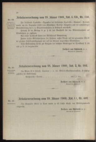 Verordnungsblatt für das Kaiserlich-Königliche Heer 19090208 Seite: 2