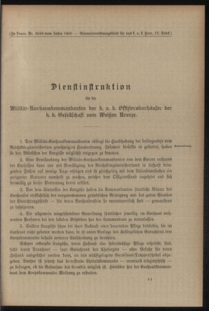 Verordnungsblatt für das Kaiserlich-Königliche Heer 19090508 Seite: 17