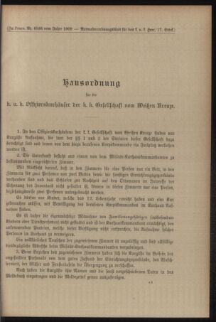 Verordnungsblatt für das Kaiserlich-Königliche Heer 19090508 Seite: 23