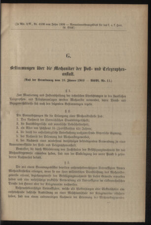 Verordnungsblatt für das Kaiserlich-Königliche Heer 19090708 Seite: 19