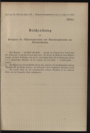 Verordnungsblatt für das Kaiserlich-Königliche Heer 19090728 Seite: 11