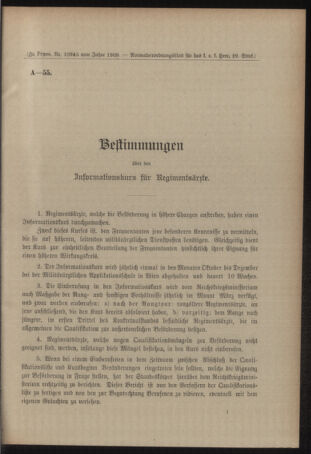 Verordnungsblatt für das Kaiserlich-Königliche Heer 19090828 Seite: 13