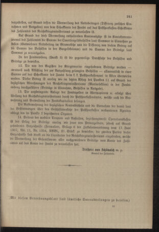 Verordnungsblatt für das Kaiserlich-Königliche Heer 19090907 Seite: 11