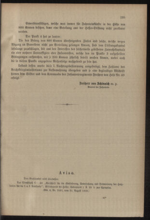 Verordnungsblatt für das Kaiserlich-Königliche Heer 19090907 Seite: 3