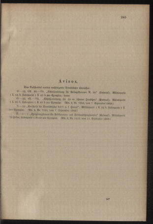 Verordnungsblatt für das Kaiserlich-Königliche Heer 19090918 Seite: 3