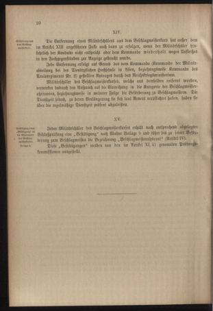 Verordnungsblatt für das Kaiserlich-Königliche Heer 19091013 Seite: 14