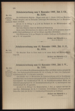 Verordnungsblatt für das Kaiserlich-Königliche Heer 19091118 Seite: 2